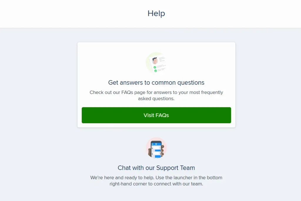 FanDuel Casino - Banner with support options.