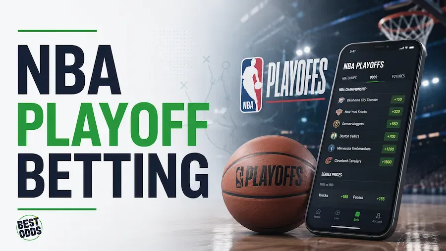 NBA playoffs betting odds.