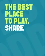Banner with playful text design